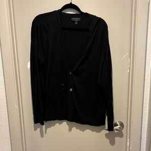 Banana Republic Black Men's Cardigan Sweater